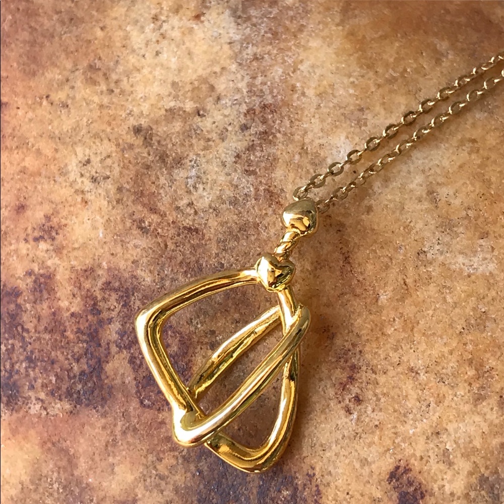 PRODORI 14k YG Two Souls Pendant/Necklace